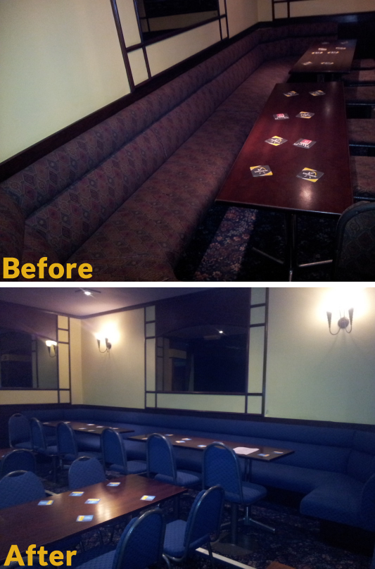 Before & After Commercial Work